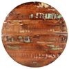 vidaXL Table Top &Oslash; 80x2.5 cm Round Solid Wood Reclaimed