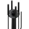 vidaXL 5 Piece Fireplace Tool Set 18x56 cm Steel