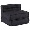 vidaXL Modular Sofa 3 pcs Anthracite Fabric