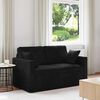 vidaXL Sofa Black 138 x 78 x 80 cm Velvet