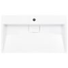 vidaXL Wash Basin 80x46x11 cm Mineral Cast/Marble Cast White