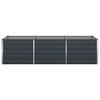vidaXL Planter Anthracite 290 x 100 x 75 cm Galvanised Steel