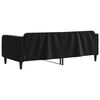 vidaXL Day Bed without Mattress Black 90x190 cm Velvet