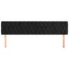 vidaXL Headboards 2 pcs Black 100 cm Velvet