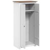 vidaXL Wardrobe White 80x50x171.5 cm Solid Pine Panama Range