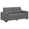 vidaXL 2-Seater Sofa&nbsp;Dark Grey 140 cm Fabric