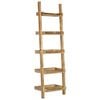 vidaXL Ladder Shelf | Brown | Solid mango wood | Large | Durable