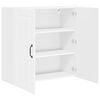 vidaXL Kitchen Cabinet with Shelf High Gloss White 80 x 31 x 80 cm