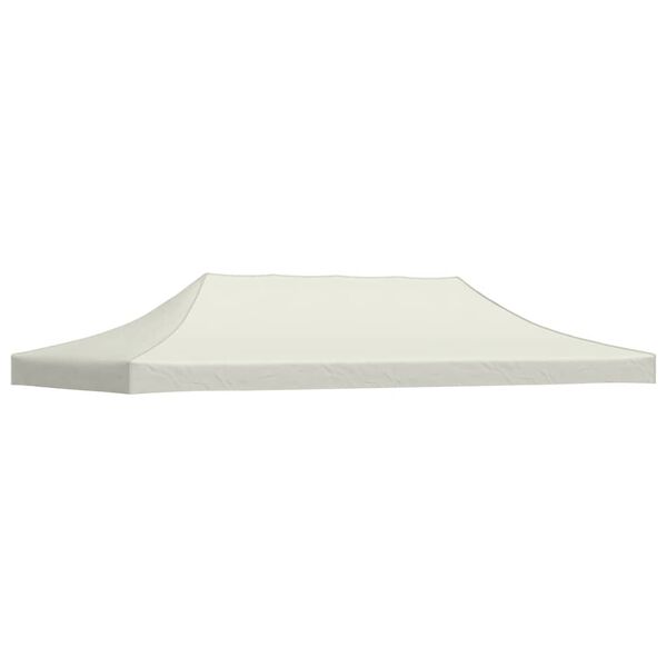 vidaXL Party Tent Roof 3x6 m Cream