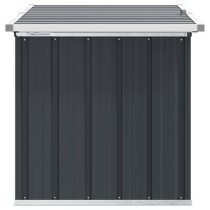 vidaXL Garden Storage Box Anthracite 109x67x65 cm