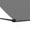 vidaXL Retractable Awning Anthracite 200x150 cm Fabric and Steel