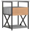 vidaXL Bedside Cabinets 2 pcs Grey Sonoma 40x42x55 cm Engineered Wood