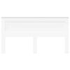 vidaXL Headboard with Headboard White 180 cm Engineered Wood