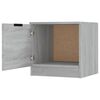 vidaXL Bedside Cabinets 2 pcs Grey Sonoma 40x39x40 cm