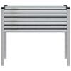 vidaXL Garden Planter 100x45x90 cm Galvanised Steel