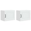 vidaXL Dishwasher Panel Kalmar 2 pcs White 50 x 31 x 40 cm