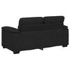 vidaXL 2-Seater Sofa&nbsp;Black 160x81x84 cm Fabric