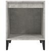 vidaXL Bedside Cabinets 2 pcs Concrete Grey 40x35x50 cm