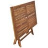 vidaXL Garden Table 120x70x75 cm Solid Acacia Wood