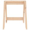 vidaXL Stools 2 pcs 40x40x45 cm Solid Wood Pine