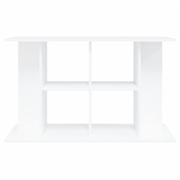 vidaXL Aquarium Stand White 100x40x60 cm Engineered Wood