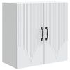 vidaXL Wall-Mounted Cabinet White 59 x 31 x 60 cm Engineered Wood