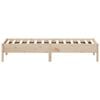 vidaXL Bed Frame without Mattress 90x190 cm Single Solid Wood Pine