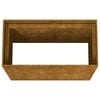 vidaXL Planter 40x80x80 cm Corten Steel
