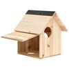 vidaXL Squirrel House | Natural Wood | Solid Firwood | Medium | Durable