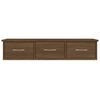vidaXL Wall Cabinet Brown Oak 88x26x18.5 cm Engineered Wood