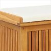 vidaXL Outdoor Cushion Box 90x50x60.5 cm Solid Wood Acacia