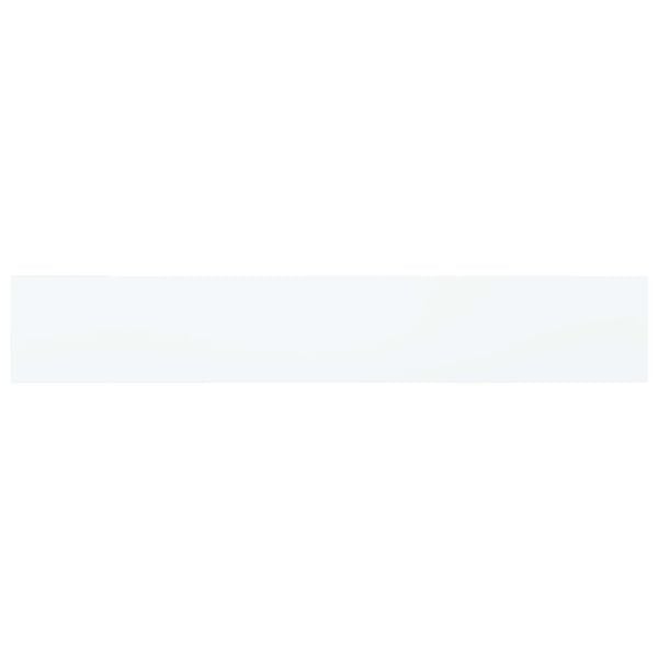 vidaXL Bookshelf Boards 8 pcs White 60x10x1.5 cm Engineered Wood