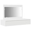 vidaXL Dressing Table White 100 x 40 x 70 cm Engineered Wood