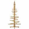 vidaXL Wooden Christmas Tree with Stand Brown 180 cm Solid pine wood