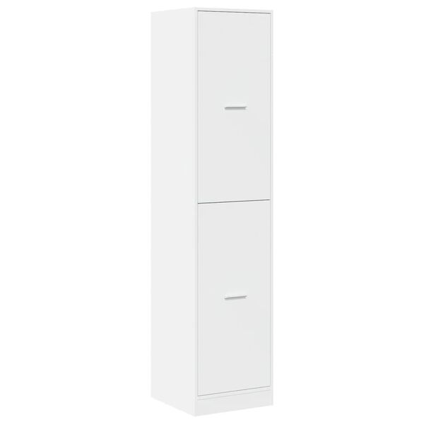 vidaXL Apothecary Cabinet&nbsp;White 40x41x174.5 cm Engineered Wood