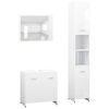 vidaXL Bathroom Furniture Set | White | Engineered wood | Medium