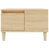 vidaXL Coffee Table Sonoma Oak 55x55x36.5 cm Engineered Wood
