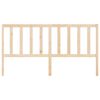 vidaXL Bed Headboard 186x4x100 cm Solid Wood Pine