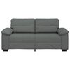 vidaXL 2-Seater Sofa&nbsp;Dark Grey 140 cm Fabric