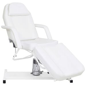 vidaXL Massage Table White 180x62x(87-112) cm