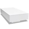 vidaXL Coffee Table | High Gloss White | MDF with high gloss finish