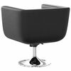 vidaXL Bar Chair Black Faux Leather