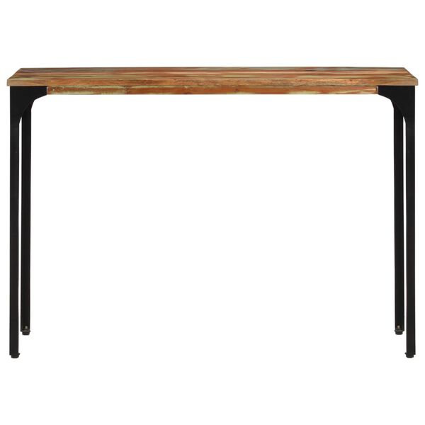vidaXL Console Table 110x35x76 cm Solid Wood Reclaimed