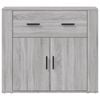 vidaXL Sideboard Grey Sonoma 80x33x70 cm Engineered Wood