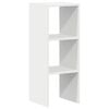 vidaXL Bookcase Stackable White 30x30x80 cm Engineered Wood