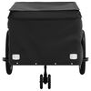 vidaXL Bike Trailer Black 45 kg Iron