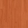 vidaXL Barn Door Wax Brown 100 x 2.5 x 208 cm Solid Pine Wood