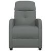 vidaXL Massage Chair Dark Grey Fabric