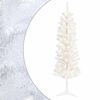vidaXL Artificial Slim Christmas Tree 150 cm 150 LEDs Warm White