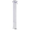 vidaXL Garden Water Column 100 cm Stainless Steel Square